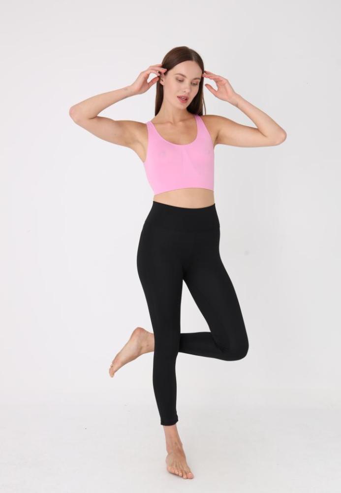 Bustieră Lejeră cu Bretele Late – Fără Push-up,Culoare Roz,Engros